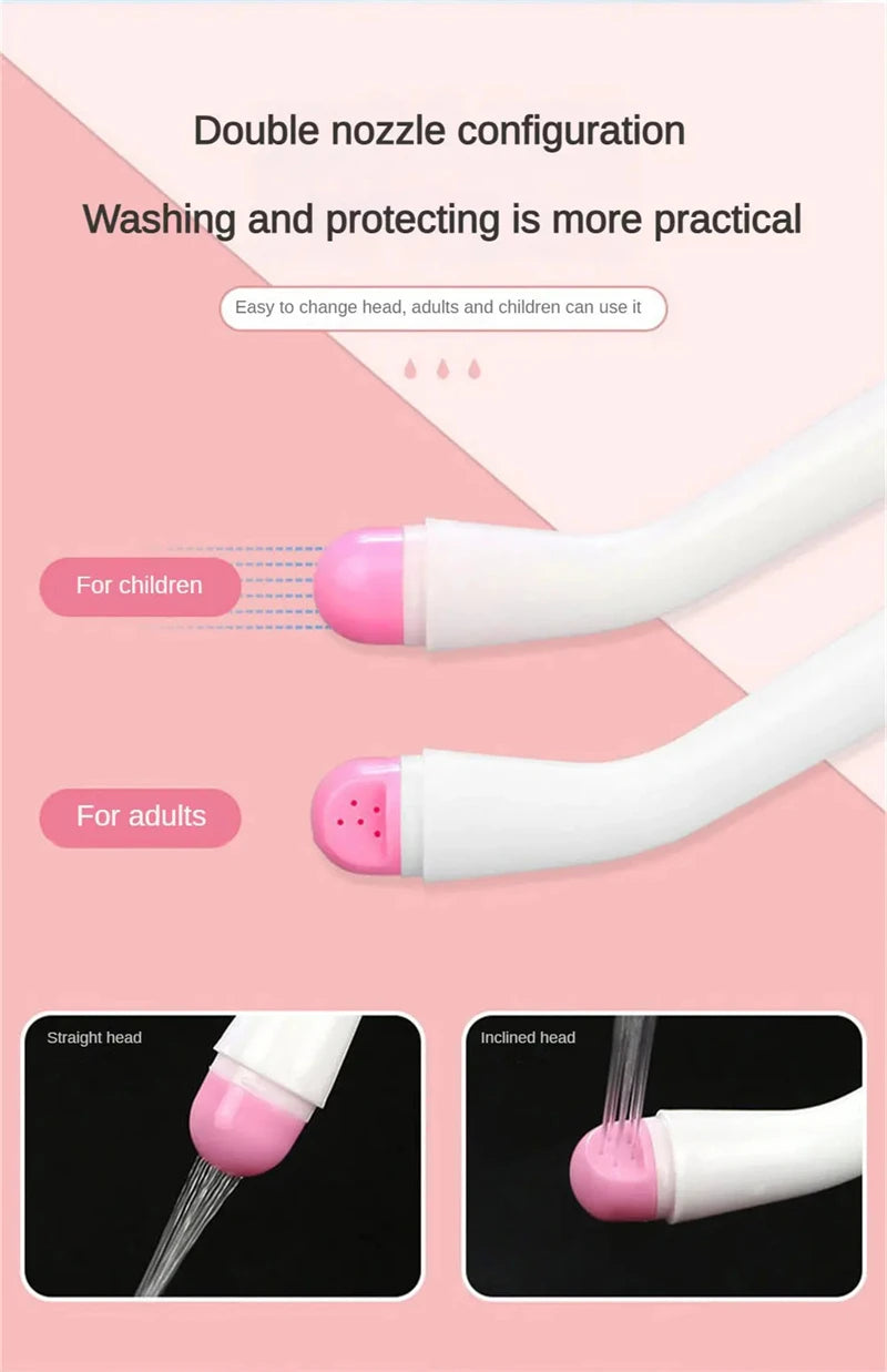 500ml Portable Handheld Bidet - Travel Water Spray for Pregnant Women, Baby Cleansing, and Mom Care