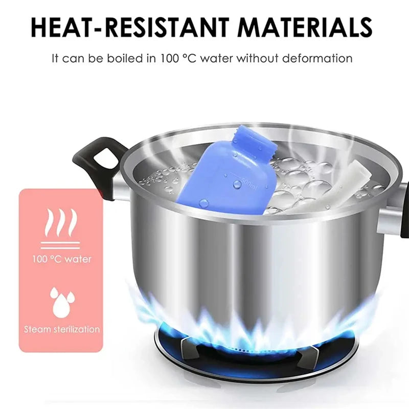 500ml Portable Handheld Bidet - Travel Water Spray for Pregnant Women, Baby Cleansing, and Mom Care