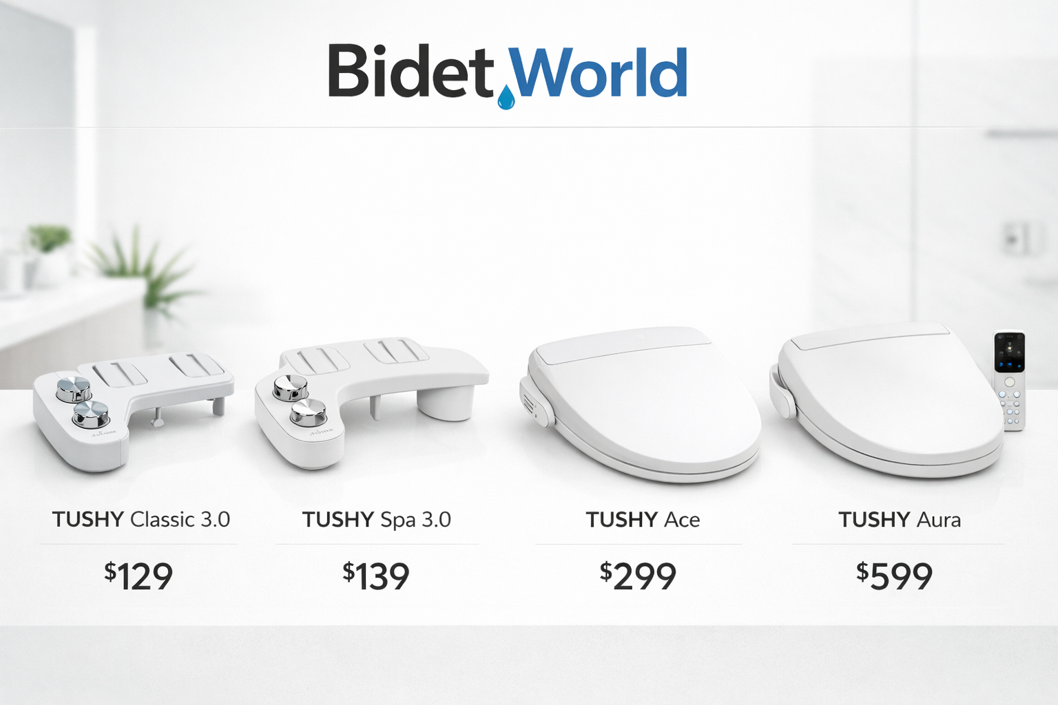 TUSHY Classic 3.0 vs TUSHY Spa 3.0 vs TUSHY Ace: Which One Should You Buy?