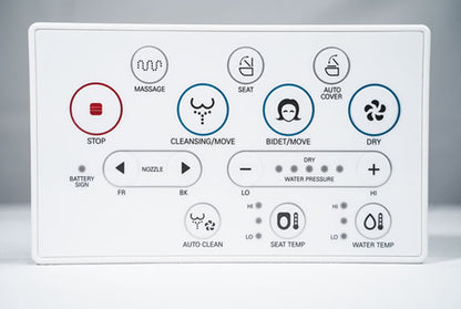 Blooming NB-R1570-EW Remote Control Bidet Seat - White (Elongated)