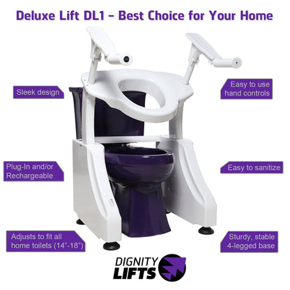 Dignity Lifts DL1 Deluxe Toilet Lift