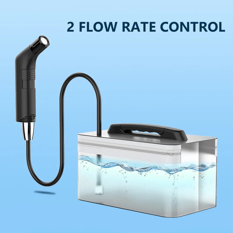 Wower Portable Electric Bidet - 2.3L Rechargeable Shattaf for Personal Hygiene, Travel, and Camping