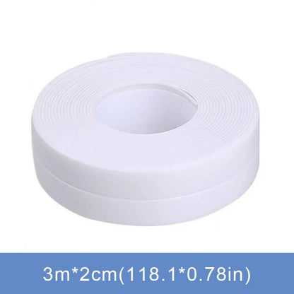 Self-Adhesive Waterproof Sealing Tape - Mildew-Proof Caulk Strip for Bathroom, Kitchen, and More