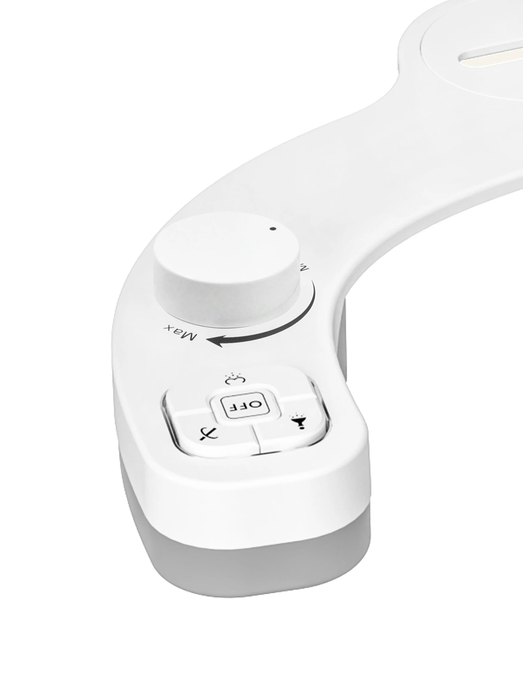 SAMODRA Non-Electric Bidet Attachment - Dual Nozzle for Front & Rear Cleaning